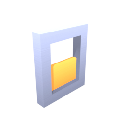 Door Double Half